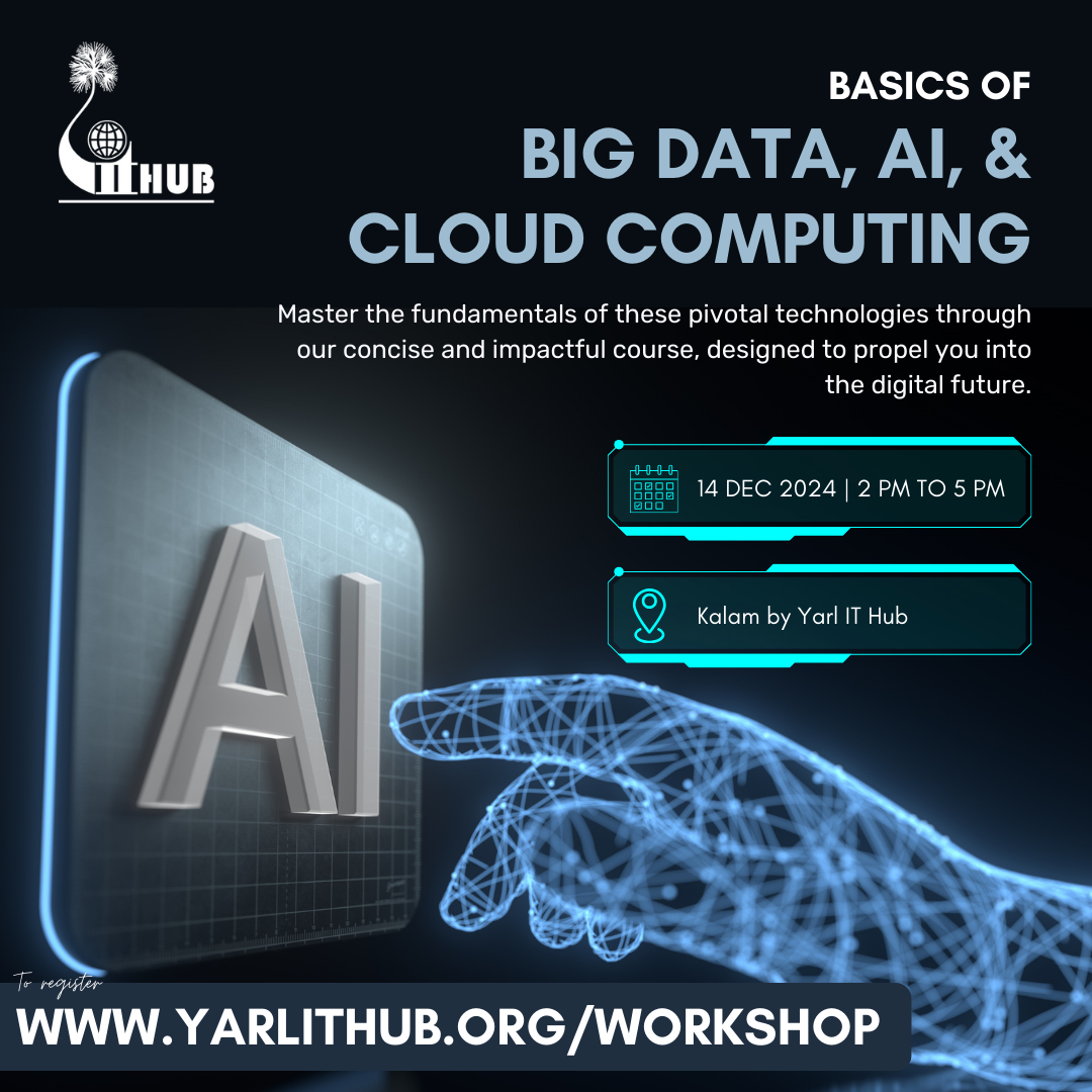 Basics of Big Data, AI, & cloud computing